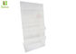 Transparent Magazine Acrylic POS Display Stands 2 Ladder With Top Sign Board supplier