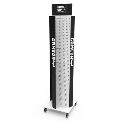 Autolift Metal Whiskey Display Stand For Supermarket