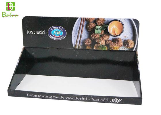 China Countertop Cardboard Display Holder , Retail Display Packaging For Food Condiment supplier