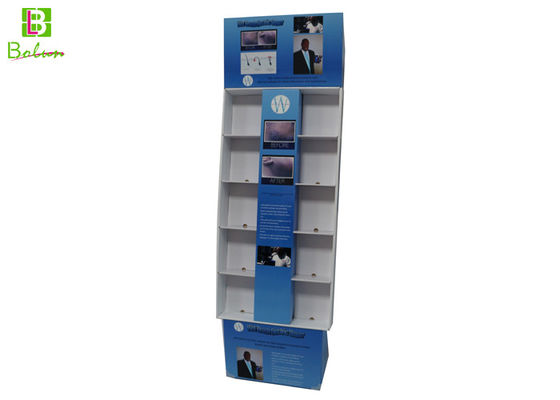 China Large Cardboard POP UP Display Stands With 10 Boxes For Electronic Products supplier