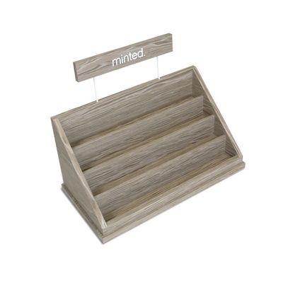 quality  POS Jewelry Wooden Display Stand Wooden Countertop Display Organizer Boutique factory