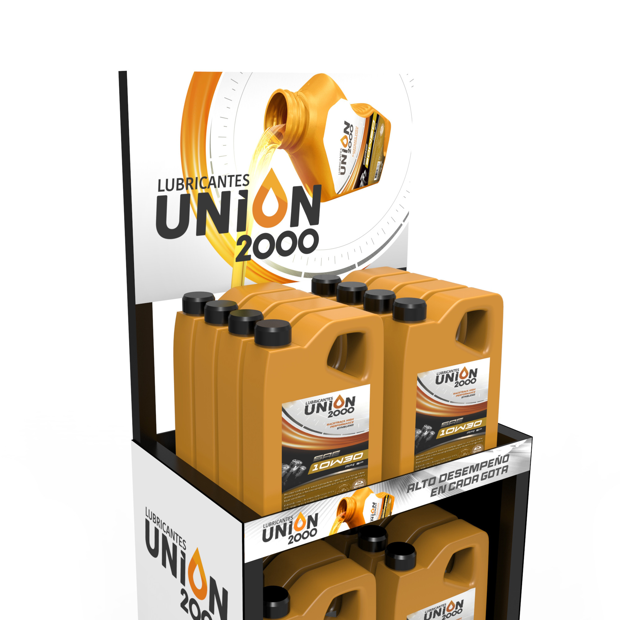 Castrol Lubricating Motor Oil Display Rack Engine Oil Display Rack For