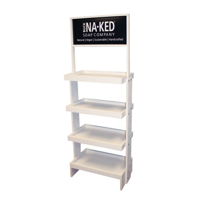 Classic Wooden Bread Display Shelf Customized Desserts Display Rack for Bakeshop