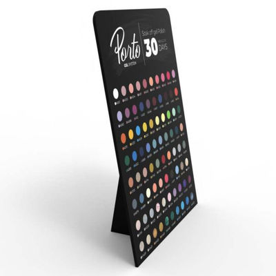 PVC Foam Board Display Stand Countertop Eyeliner Display Stand Single Sided