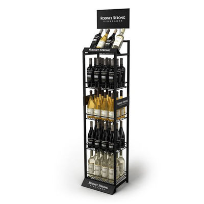 Free Standing Cosmetic Display Stand Kena Metal Pegboard Display Stands Department Store