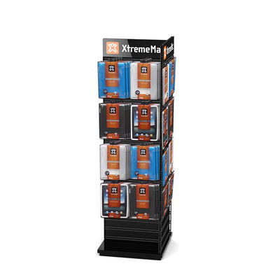 Dismountable Cosmetic Retail Display Stands Supermarket Retail Makeup Display Stand