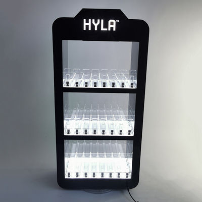 Counter Top Acrylic Vape Display Stand LED Display Stand For E Products
