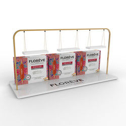 Customized Acrylic Display Stand Hair Care Products Acrylic Countertop Display Stand