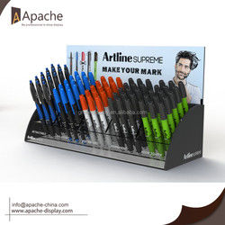 Custom Acrylic Pen Display Stand Acrylic Pen Display Holders For Company Staff