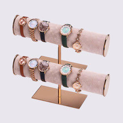 Watch Point Of Purchase Pop Display Luxury Store T Bar Bracelet Jewelry Holder