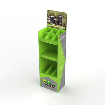 Easy Assembly Cardboard Display Stand Mug Display Stand For Supermarket Promotion