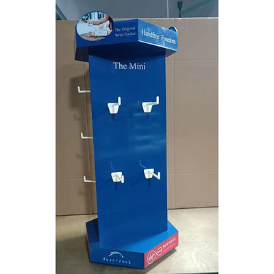 Pegboard PVC Display Stand Double Sided Display Stand For Shops