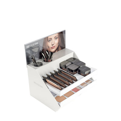 Eyeliner Pencil Counter Display Units PVC Foam Board Cosmetic Product Display Stands
