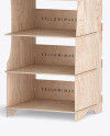 Customizable Electronic Product Display Racks Plywood Shelves For Commercial Supermarkets