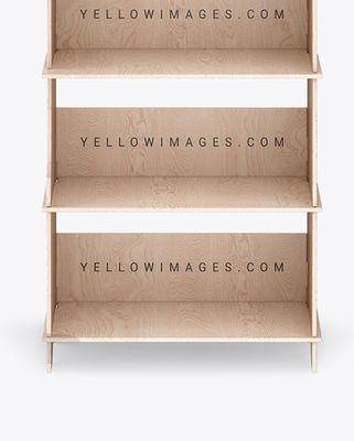 Customizable Electronic Product Display Racks Plywood Shelves For Commercial Supermarkets