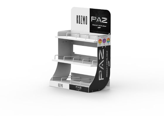 Customized factory smoke shop display rack, store fixed device display tobacco display