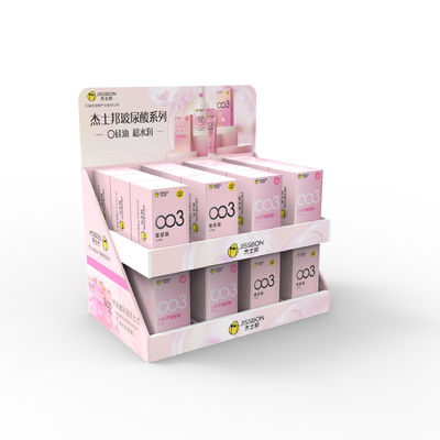 Customized Cardboard Condom Tabletop Display Rack 24-Hour Free Design Wholesale For Supermarkets