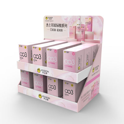Customized Cardboard Condom Tabletop Display Rack 24-Hour Free Design Wholesale For Supermarkets